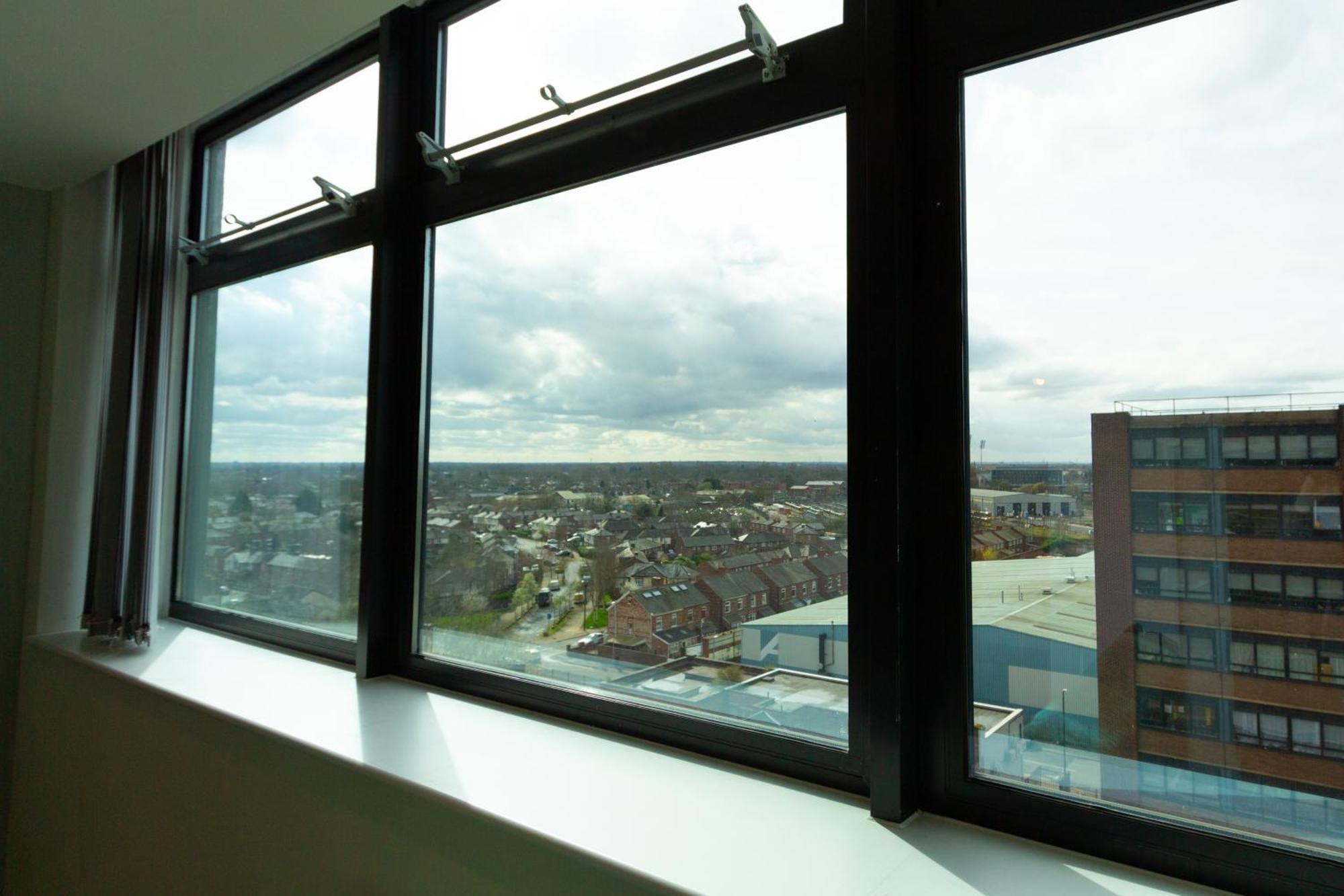 Dashing 1Br Penthouse Near Mcr Stadiums Manchester Zewnętrze zdjęcie