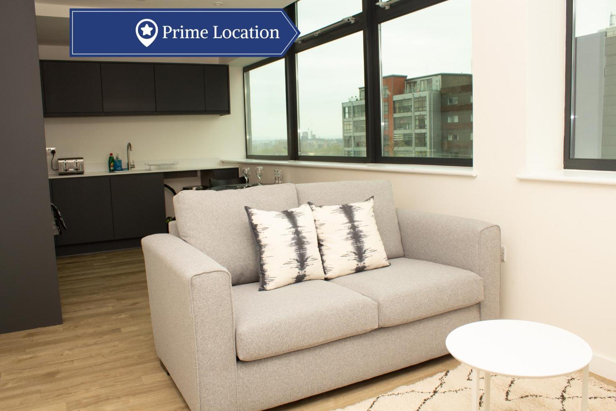 Dashing 1Br Penthouse Near Mcr Stadiums Manchester Zewnętrze zdjęcie