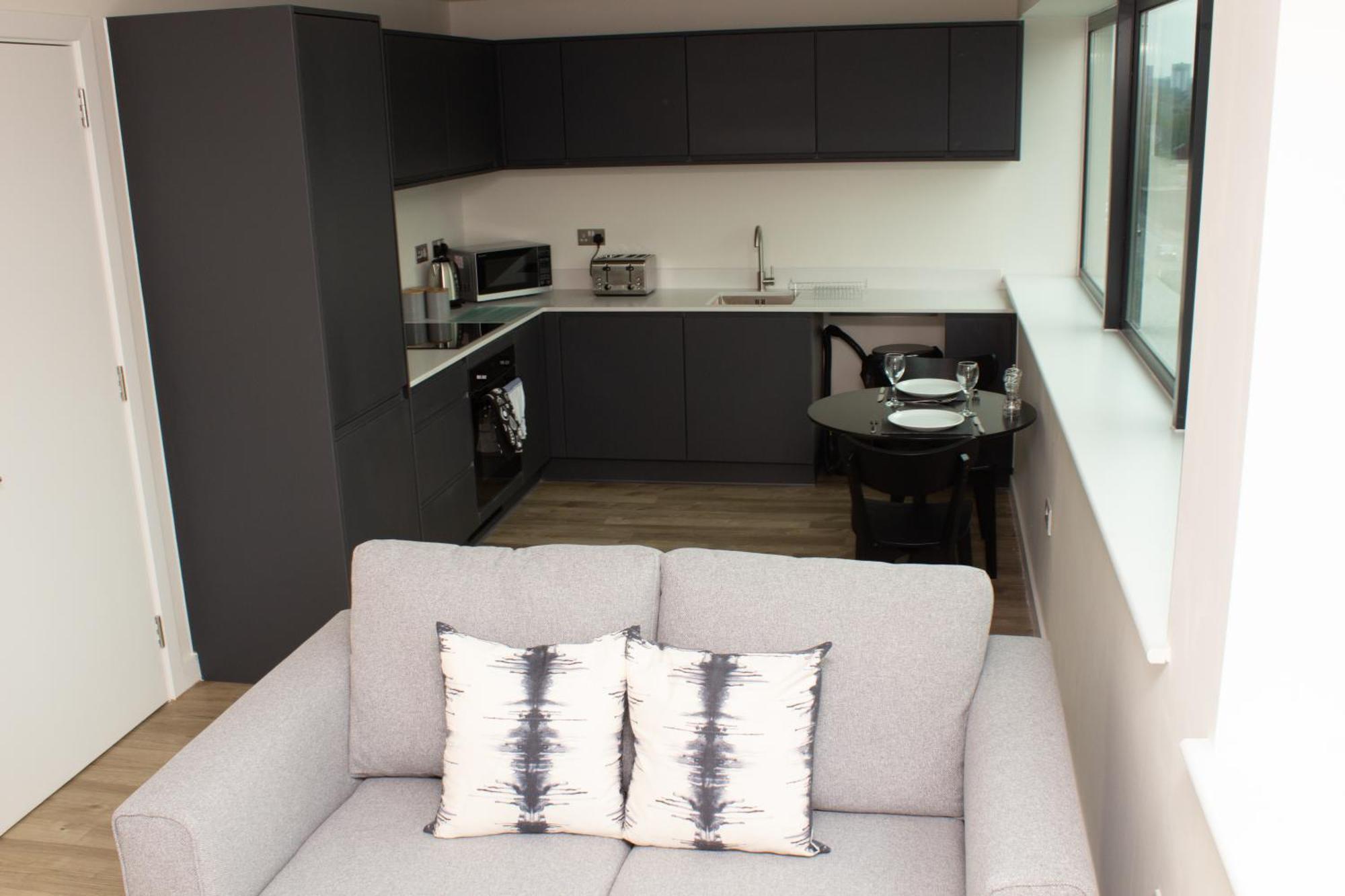 Dashing 1Br Penthouse Near Mcr Stadiums Manchester Zewnętrze zdjęcie